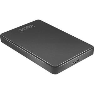 LogiLink 2,5,  SATA Festplatten-Gehäuse, USB 3.0, schwarz