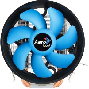 Aerocool VERKHO3PLUS koelsysteem voor computers Processor Koeler 12 cm Aluminium, Zwart, Blauw