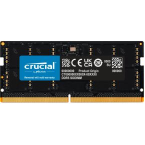 Crucial 32GB DDR5-4800 SODIMM CL40 (16Gbit)