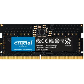 Crucial 8GB DDR5-4800 SODIMM CL40 (16Gbit)