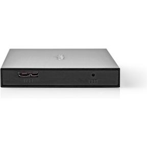Nedis Hard Disk Enclosure | 2.5 | USB 3.1 | 6 Gbps | Aluminium | Black