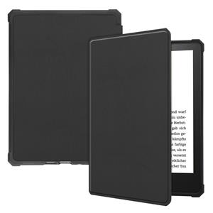 Lunso sleepcover hoes - Kindle Paperwhite 2021 (6.8 inch) - Zwart