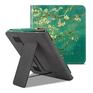 Lunso Luxe sleepcover stand hoes - Kobo Libra 2 (7 inch) - Van Gogh Amandelbloesem