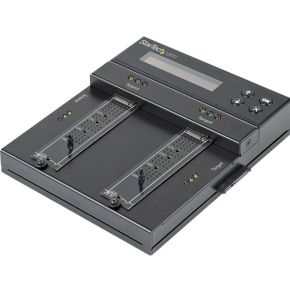 StarTech.com SM2DUPE11 media- en dataduplicator HDD/SSD-duplicator 1 kopieën Zwart