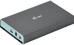 I-tec MySafe USB-C 3.1 Gen 2 2x M.2 SATA Festplattengehäuse space grey