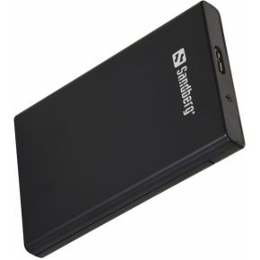 Sandberg USB 3.0 to SATA Box 2.5 2.5 HDD-/SSD-behuizing Zwart