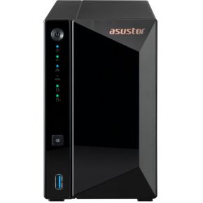 Asustor AS3302T data-opslag-server NAS Ethernet LAN Zwart RTD1296