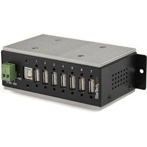 StarTech.com HB20A7AME USB 2.0 Type-B 480Mbit/s Zwart hub & concentrator