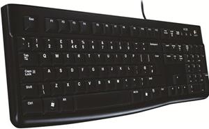 Logitech K120 - Nordic - Tastaturen - Nordisch - Schwarz