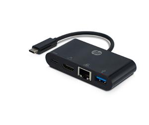 HP USB Type C > HDMI + Ethermet + USB 3.0 Hub