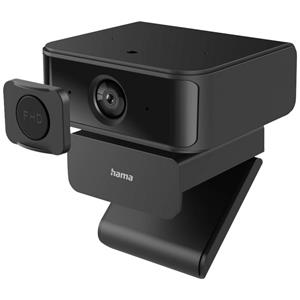 Hama C-650 Face Tracking Full HD-webcam 1920 x 1080 Pixel Klemhouder