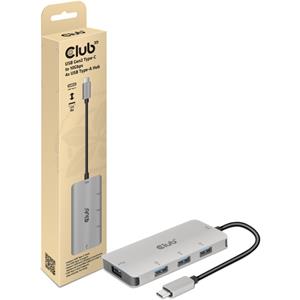 Club 3D USB Gen2 Type-C to 10Gbps 4x USB Type-A Hub