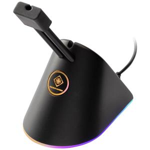 DELTACO GAMING GAM-044-RGB Mouse-bungee Verlicht Zwart