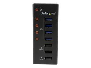 StarTech.com 4-poorts gevoede USB 3.0 hub met 3 USB-laadpoorten (2 x 1 A & 1 x 2 A)