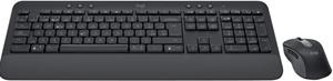 Logitech Signature MK650 for Business - Tastatur-und-Maus-Set - kabellos - 2.4 GHz, Bluetooth LE - QWERTY - GB