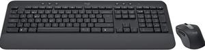 Logitech Signature MK650 Combo for Business - Tastatur-und-Maus-Set - kabellos - Bluetooth LE - AZERTY - Französisch