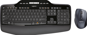 Logitech MK710 Wireless Desktop - US - Tastatur & Maus Set - Englisch - US - Schwarz