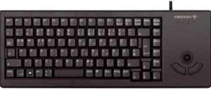 Cherry G84-5400 XS Trackball Keyboard - Tastaturen - Französisch - Schwarz