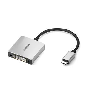 Marmitek Adapter USB type C naar DVI USB Hub Zwart