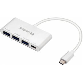 Sandberg USB-C zu 3 x USB 3.0 Konverter