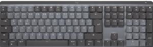 Logitech MX Mechanical Wireless Illuminated Performance Tastatur , kabellos, Clicky Switches, schwarz/Graphit