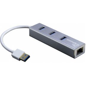 Inter-Tech Argus IT-310-S USB-Hubs - 3 - silber