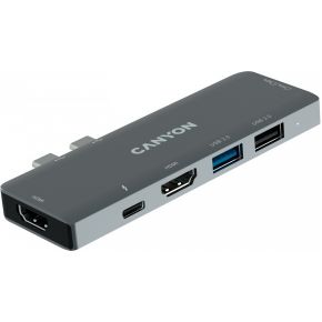 Canyon DS-5 USB 2.0 Type-C Grijs