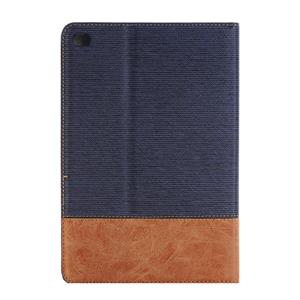 huismerk Cross & schapen leer structuur horizontaal Flip lederen hoesje met houder & opbergruimte voor pinpassen & portemonnee voor iPad Pro 12.9 inch(donker b