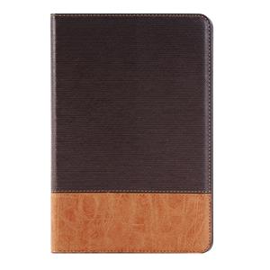 huismerk Cross & schapen leer structuur horizontaal Flip lederen hoesje met houder & opbergruimte voor pinpassen & portemonnee voor iPad Pro 12.9 inch(bruin)