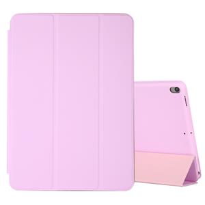 huismerk Voor iPad Air 3 10 5 inch horizontale flip smart leather case met drie opvouwbare houder (roze)