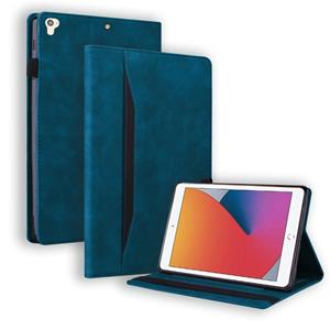 huismerk Voor iPad 9.7 2018 & 2017 / PRO 9.7 / AIR 2 Zakelijke Schokbestendige Horizontale Flip Lederen Case met Houder & Card Slots & Fotolijst & Pen Slot & S