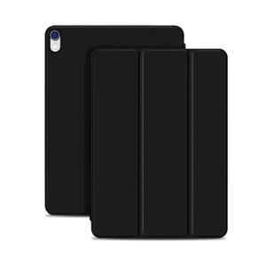 huismerk Horizontale Flip Ultra-thin Double-sided Clip magnetische PU lederen Case voor iPad Pro 12 9 inch (2018) met drie-vouwen houder & slaap / Wake-up Fun