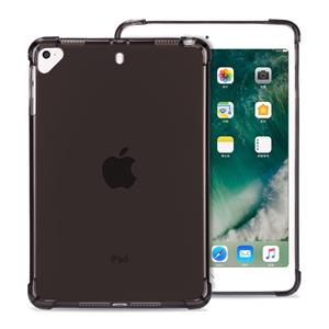 huismerk Zeer transparante TPU volledige Thicken hoeken schokbestendig beschermende case voor iPad Mini 5/4/3/2/1 (zwart)