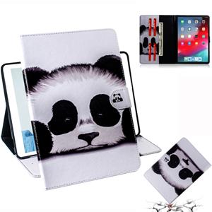 huismerk Panda patroon horizontale Flip lederen case voor iPad Pro 11 inch (2018) met houder & Card slot & portemonnee