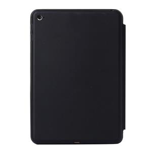 huismerk Horizontale Flip effen kleur lederen draagtas met houder & slaap / Wake-up functie voor iPad mini 4(Black)