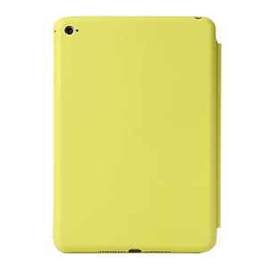 huismerk Horizontale Flip effen kleur lederen draagtas met houder & slaap / Wake-up functie voor iPad mini 4(Green)