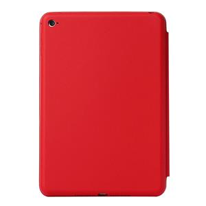 huismerk Horizontale Flip effen kleur lederen draagtas met houder & slaap / Wake-up functie voor iPad mini 4(Red)