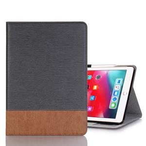 huismerk Cross textuur horizontale Flip PU lederen case voor iPad Pro 11 inch (2018) met houder & kaartsleuven & portemonnee (grijs)