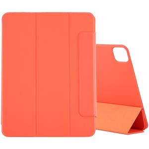 huismerk Voor iPad Pro 11 inch (2020) horizontale flip ultra-dunne dubbelzijdige clip magnetische PU lederen behuizing met drie-vouwen houder & slaap / wake-up