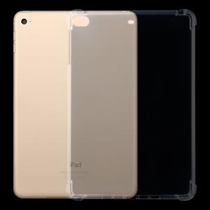 huismerk Voor iPad Mini 4 / 3 / 2 / 1 3mm Vier hoeken Schokbestendige transparante beschermhoes