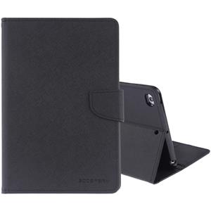 huismerk KWIK GOOSPERY FANCY dagboek horizontale Flip lederen case voor iPad mini (2019) met houder & kaartsleuven & portemonnee (zwart)