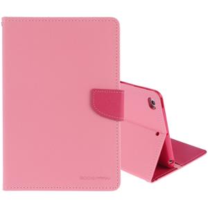 huismerk KWIK GOOSPERY FANCY dagboek horizontale Flip lederen case voor iPad mini (2019) met houder & kaartsleuven & portemonnee (roze)