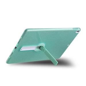 huismerk Schokbestendige Glitter PC + TPU beschermhoes met houder voor iPad Pro 10 5 inch (groen)