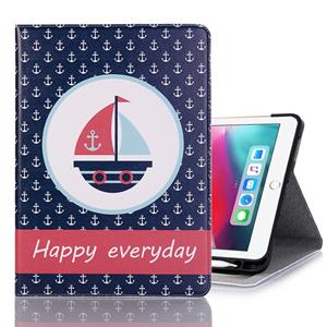 huismerk Patroon horizontale Flip lederen hoes voor de iPad Pro 11 inch (2018) worden geleverd met Card Slots & houder & portemonnee & Foto Frame & stylushoud