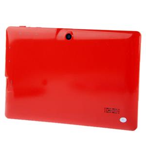 Huismerk Tablet PC 7.0 inch 512 MB + 8 GB Android 4.0 Allwinner A33 Quad Core 1.5GHz(Red)