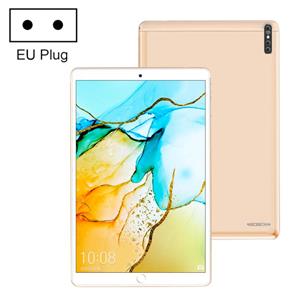 Huismerk P30 3G Phone Call Tablet PC 10.1 inch 2GB+32GB Android 5.1 MTK6592 Octa-core ARM Cortex A7 1.4GHz Support WiFi / Bluetooth / GPS EU Plug (Gold)