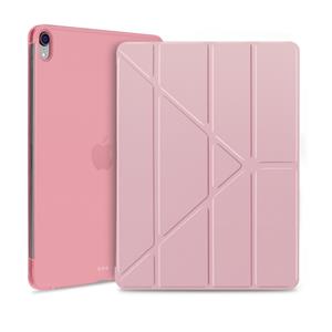 huismerk Horizontal Flip Ultra-thin Magnetic PU Leather Case for iPad Pro 11 inch (2018) with Sleep / Wake-up Function(Rose Gold)