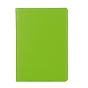 Huismerk iPad Pro 10.5 inch horizontaal 360 graden draaiend Litchi structuur PU leren Flip Hoesje met houder (groen)