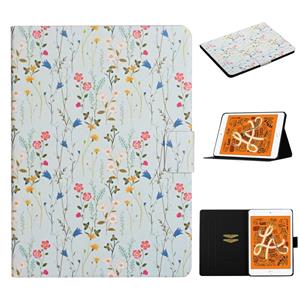 huismerk Voor iPad Mini 2019 Bloempatroon Horizontaal Flip Lederen hoesje met kaartslots & houder(small floral)