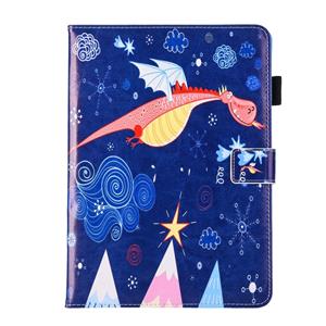 huismerk Voor iPad Pro 10.5 inch Flying Dragon Print horizontale Flip PU lederen beschermhoes met houder & Card Slots & fotolijstjes